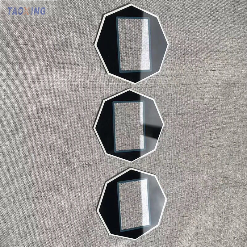Customized Silk Screen Printing Flat Or Round Processing Tempered Glass For Watch