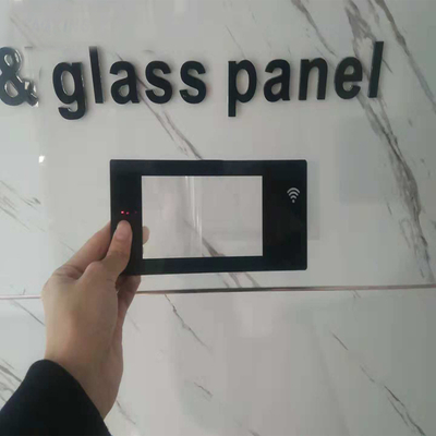 High strengthen silk screen chemical tempered glass panel