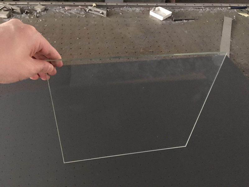 3-25mm Thickness High borosilicate glass for high temperature devices window view