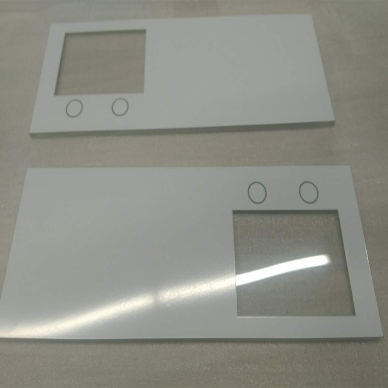 Silk Screen Printing Access Control Tempered Scratch-Resistant Glass