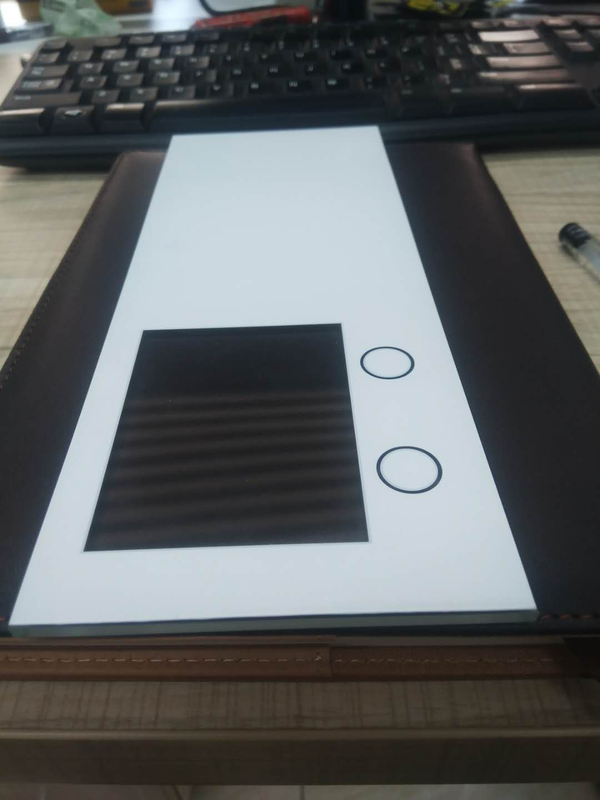 Silk Screen Printing Access Control Tempered Scratch-Resistant Glass