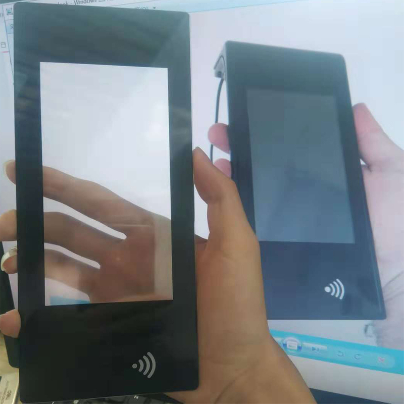 Hot sale display touch screen panel tempered glass for LCD
