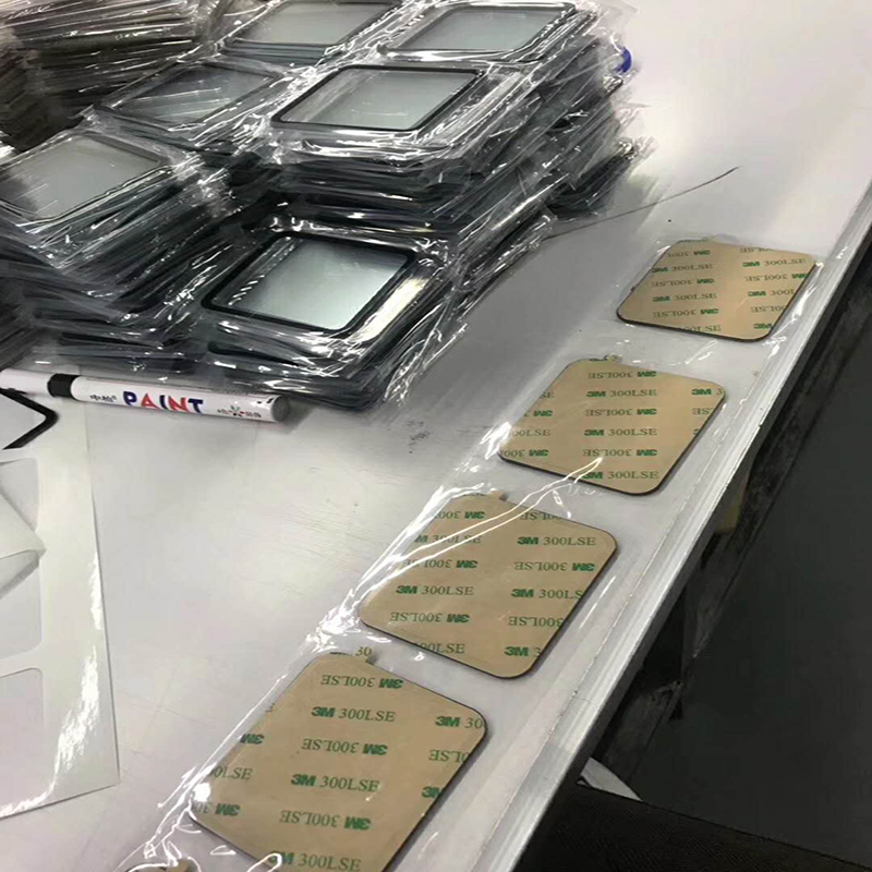 Custom Silk Screen Printing Front Glass Cover Lens For Lcd Display 