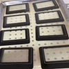 Custom Silk Screen Printing Front Glass Cover Lens For Lcd Display 