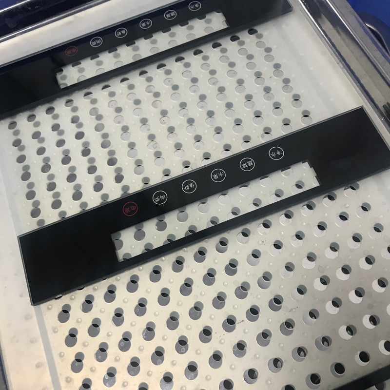 Customized TV LCD touch screen glass display protective glass panel 