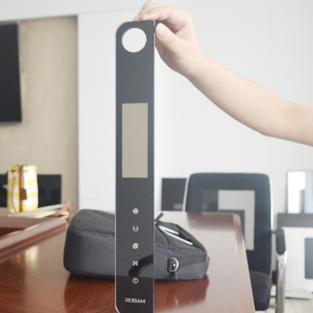 5mm Silk Printing Kitchen Range Hood Control Tempered Glass With Protective Film