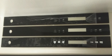 glass with protective film