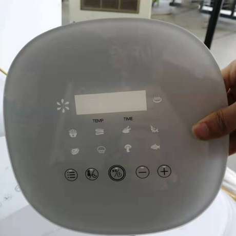 wholesales easy-clean tempered cover glass for air fryer 